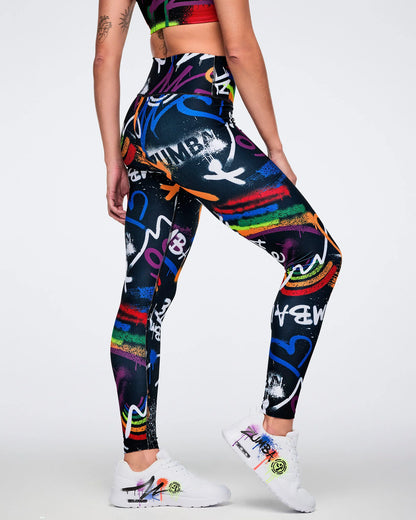 Pride High Waisted Ankle Leggings