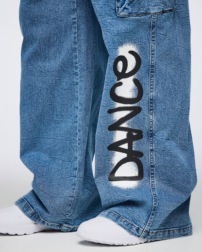 Pride Baggy Denim Cargo Pants