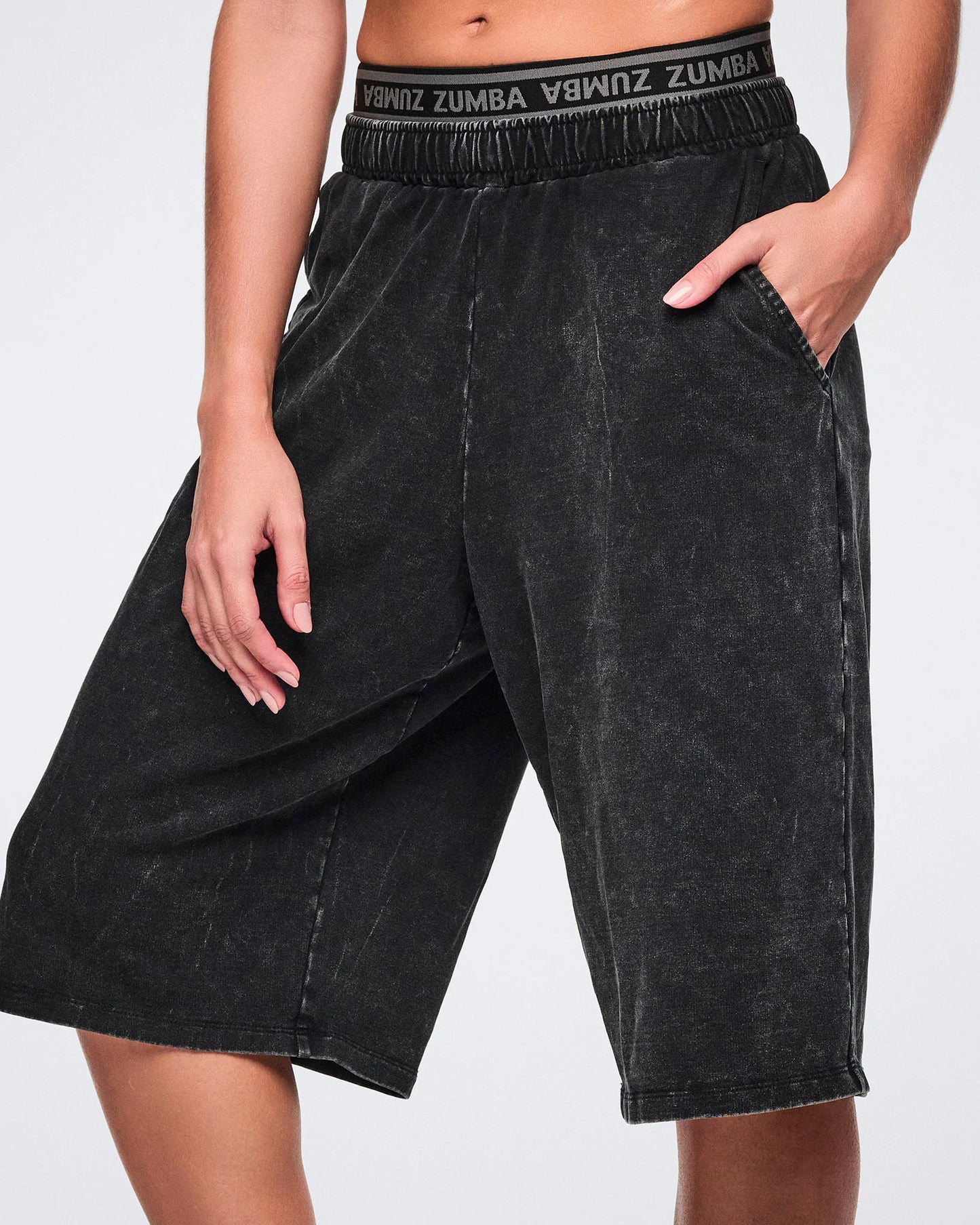 Wildbeat Double Waisted Cropped Wide Pants