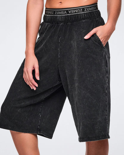Wildbeat Double Waisted Cropped Wide Pants