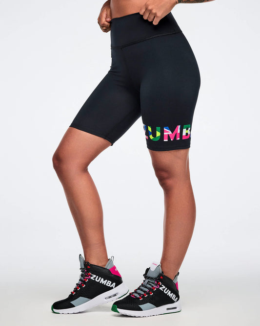 Worldwide High Waisted Biker Shorts