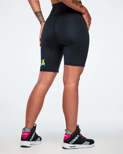 Worldwide High Waisted Biker Shorts