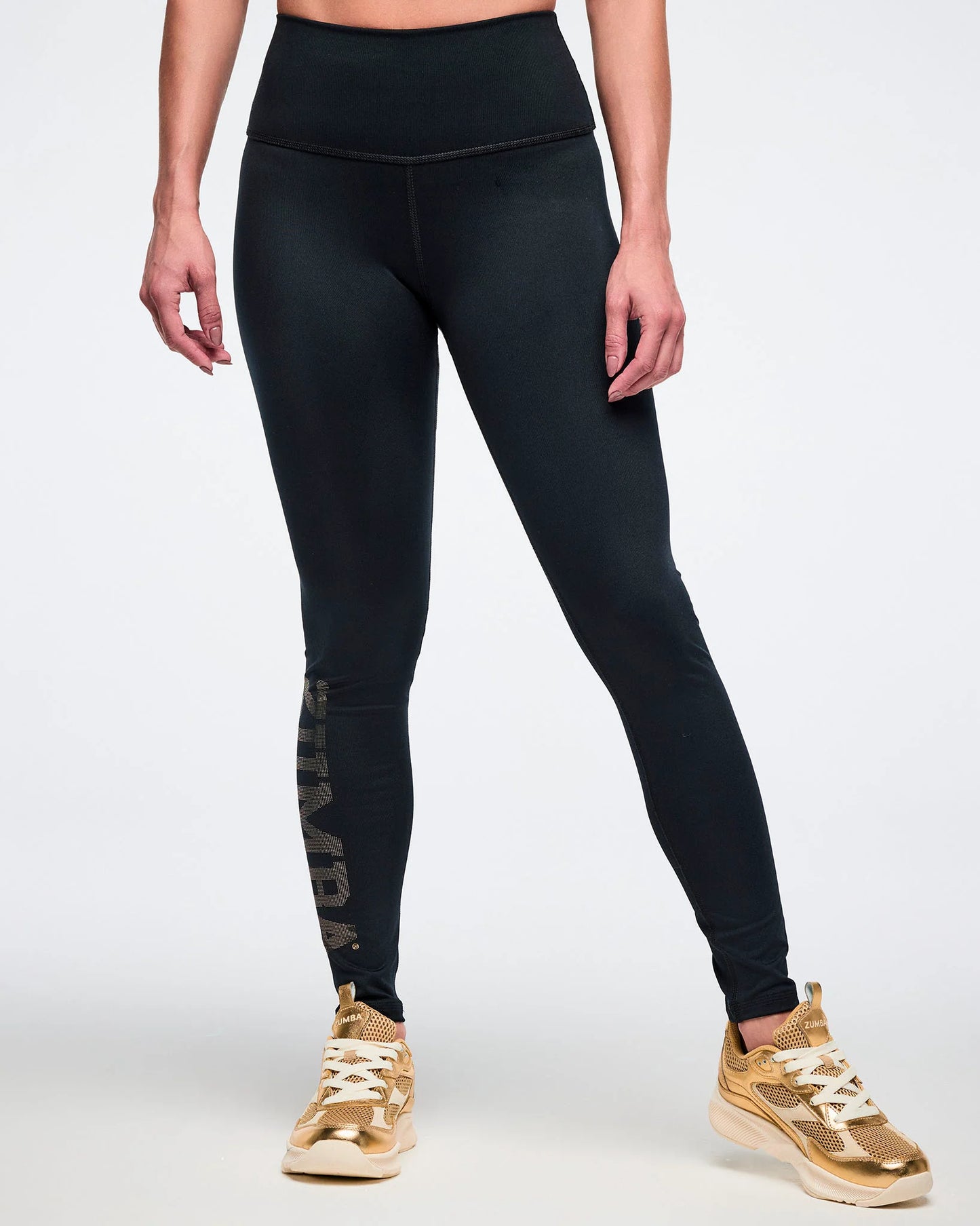 Worldwide High Waisted Ankle Legging-Black