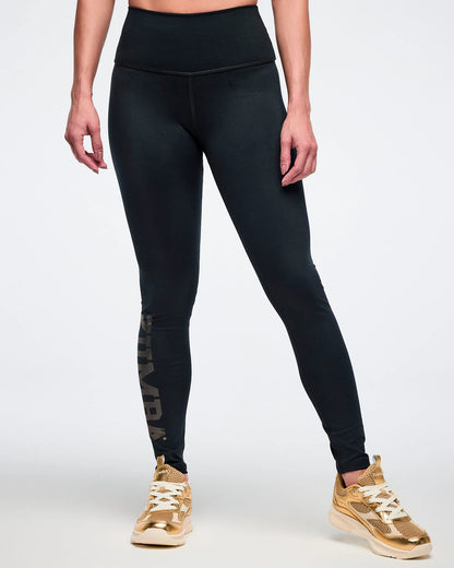 Worldwide High Waisted Ankle Legging-Black