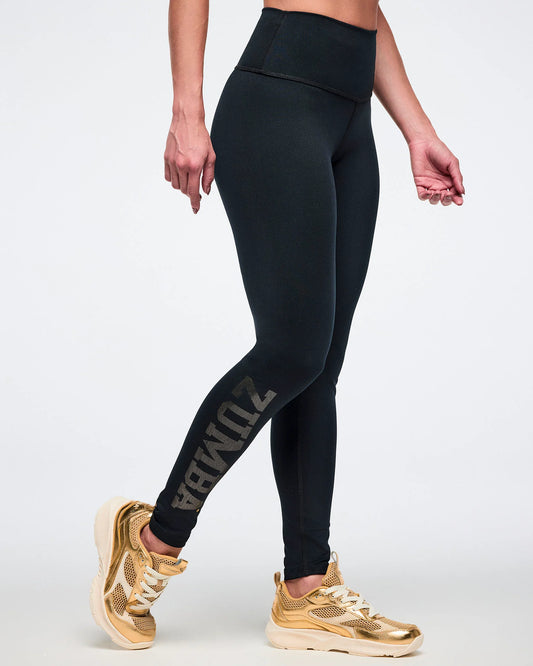Worldwide High Waisted Ankle Legging-Black