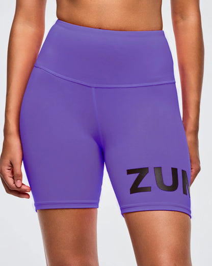 Neon High Waisted Biker Shorts