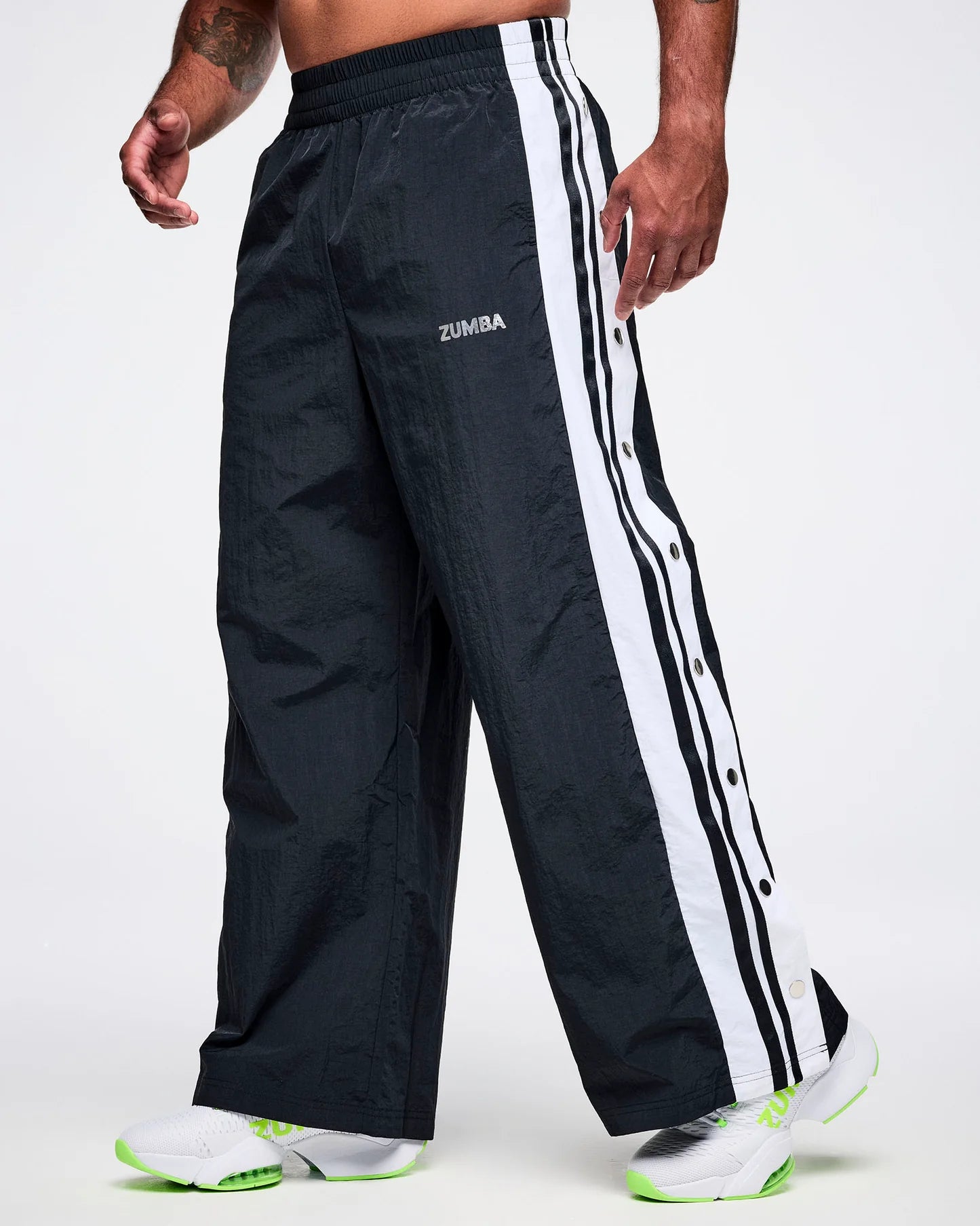 Dale-Z High Waisted Pants With Side Snaps