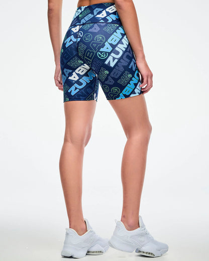 Jean Jamz High Waisted Biker Shorts