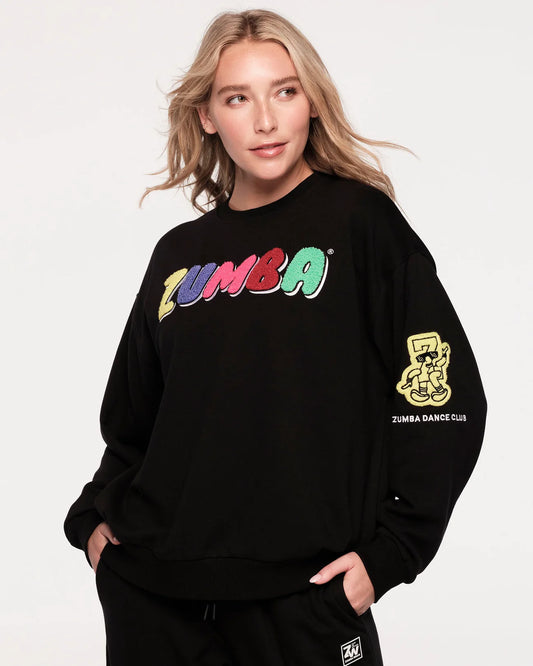Zumba Varsity Sweatshirt