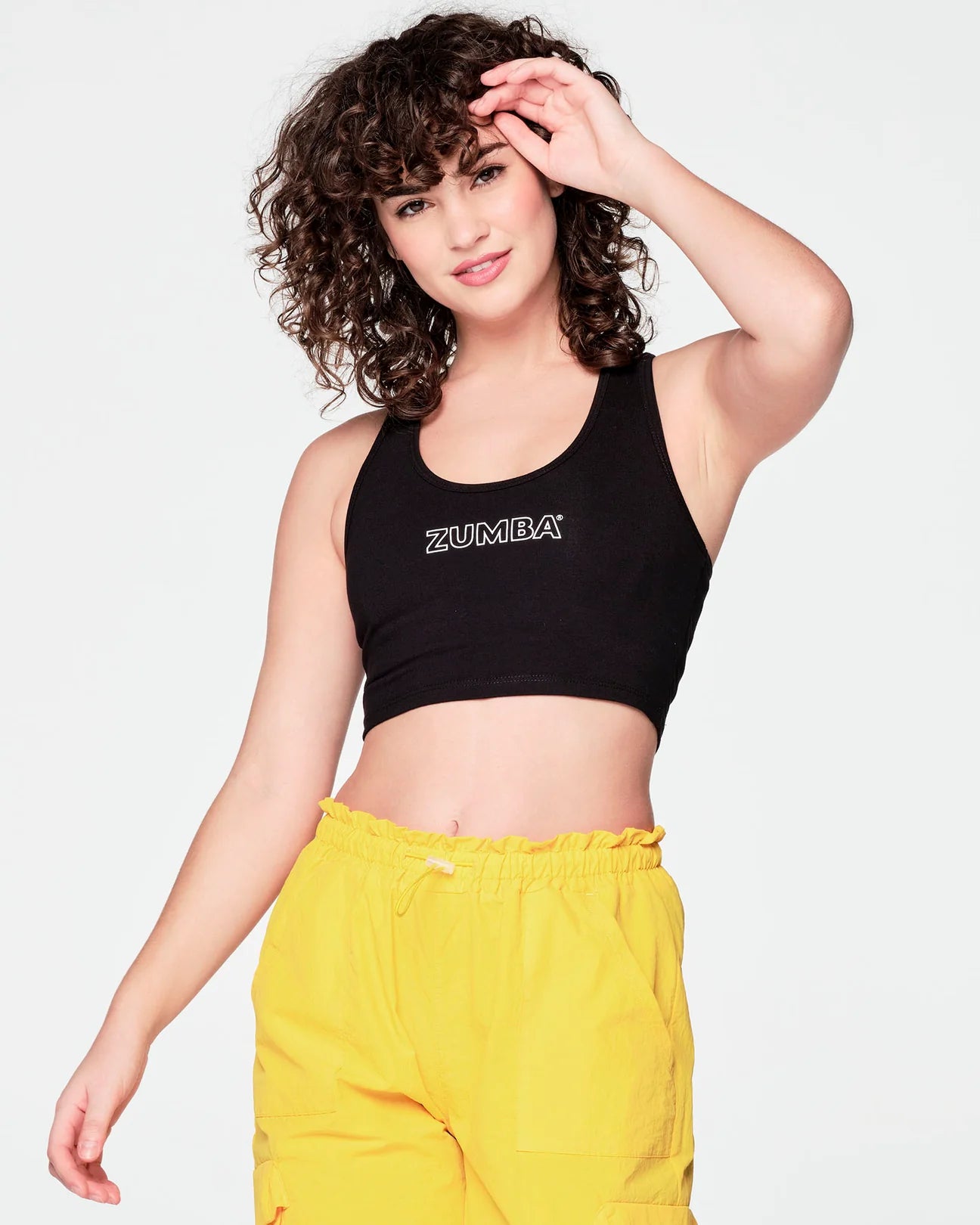 Zumba Vibrant Crop Racerback