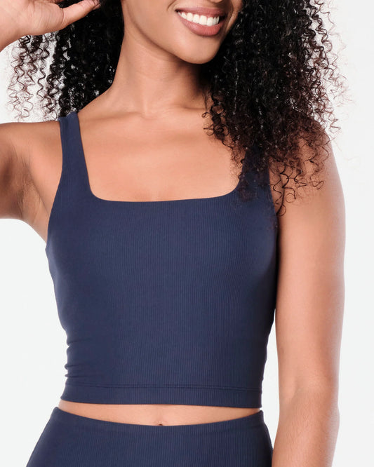 Zumba Prep Crop Tank With Shelf Bra