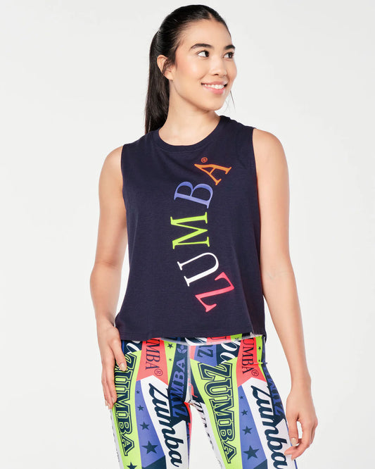 Zumba Prep Loose Muscle Tank