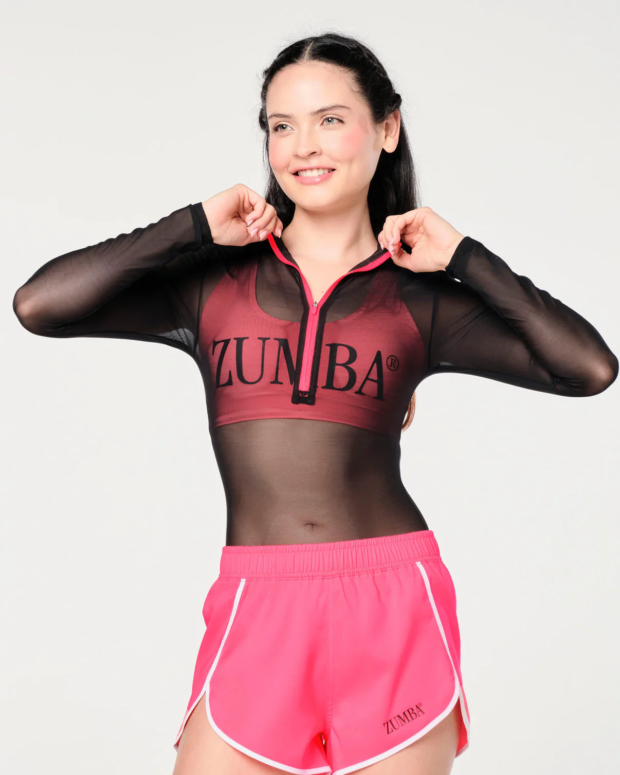 Zumba Prep Zip-Up Bodysuit