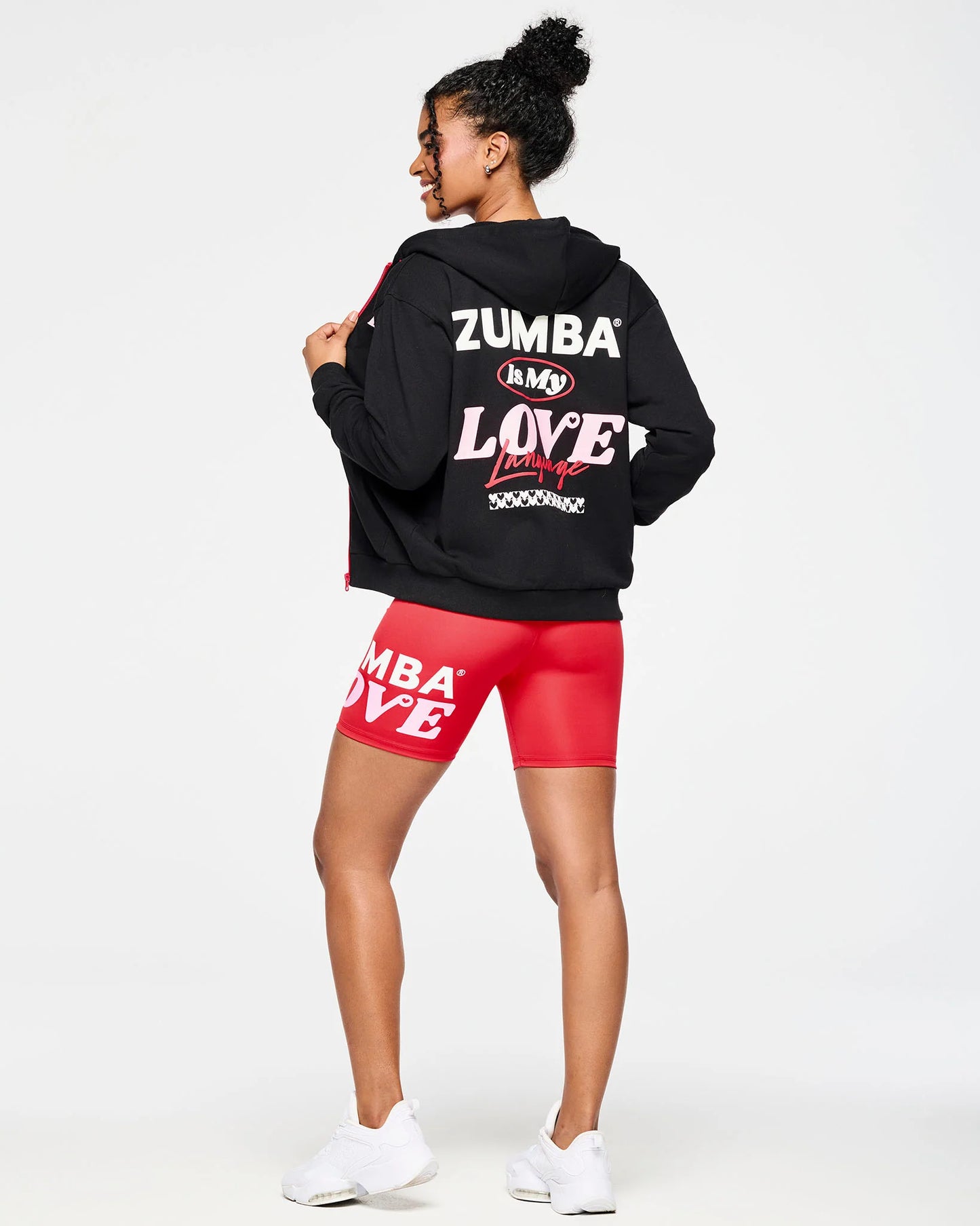 Zumba Love Zip Up Hoodie