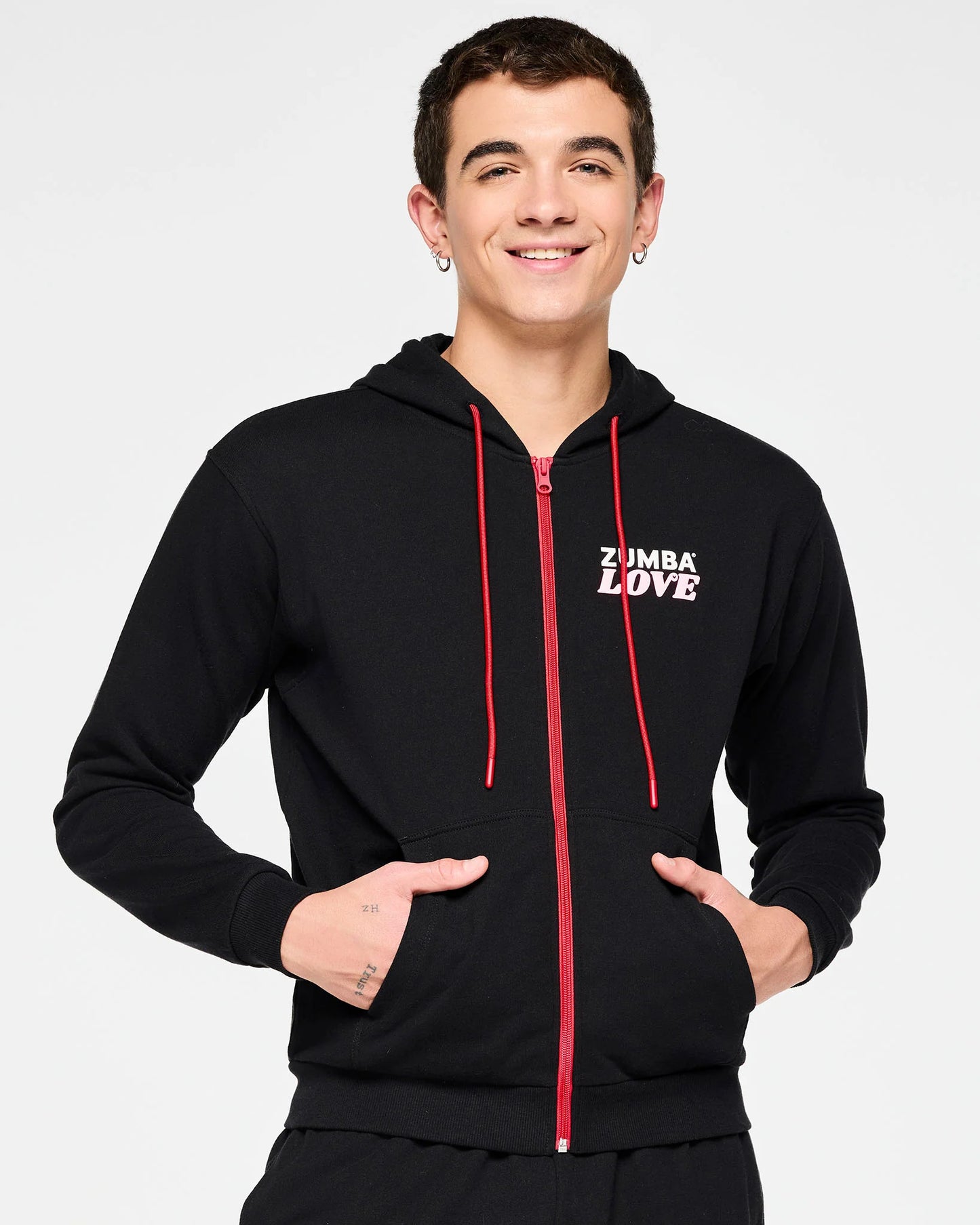 Zumba Love Zip Up Hoodie