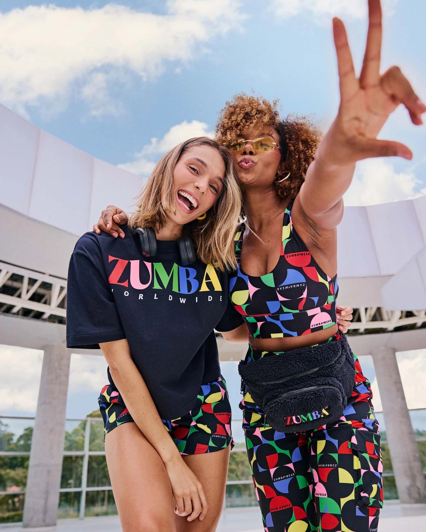 Zumba Haus Oversized Boxy Crop Top