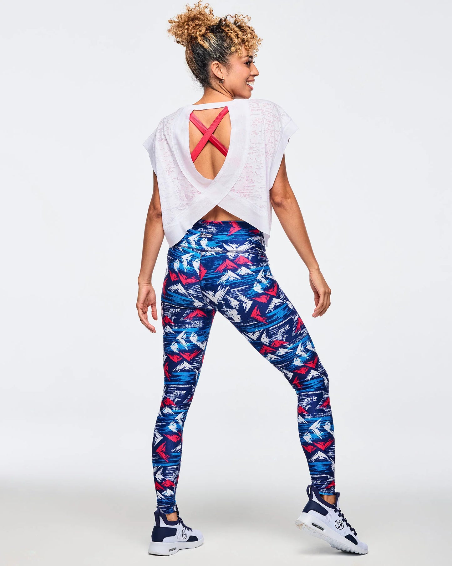 Apres Zumba Cap Sleeve Open Back Slouchy