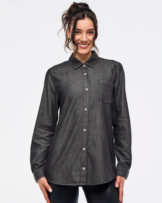 Zumba Sparkle Button Down