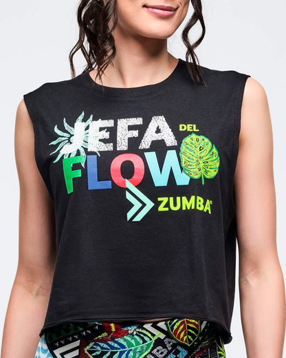 Latin Movement Muscle Crop Tank