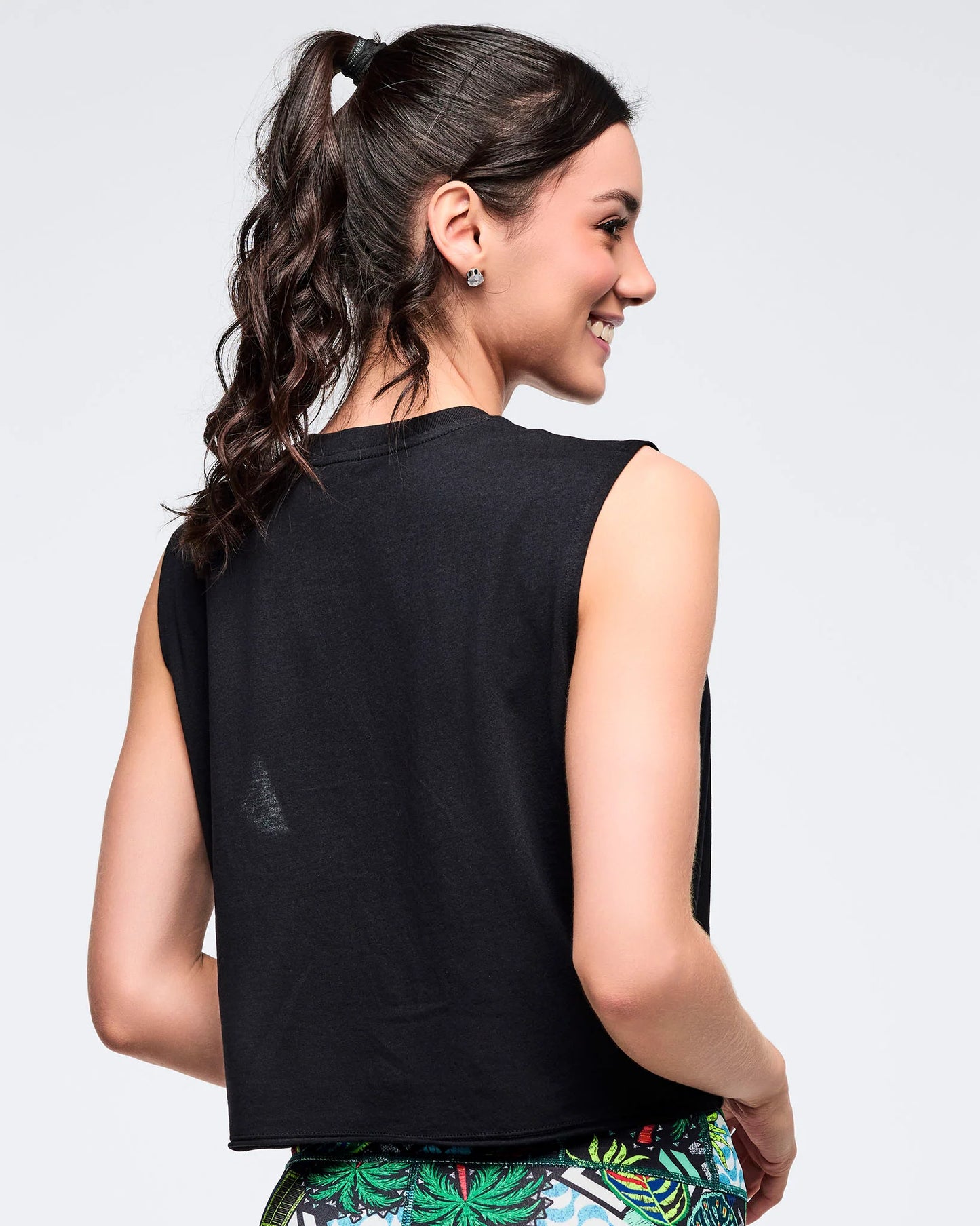 Latin Movement Muscle Crop Tank