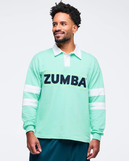 Latin Movement Long Sleeve Polo