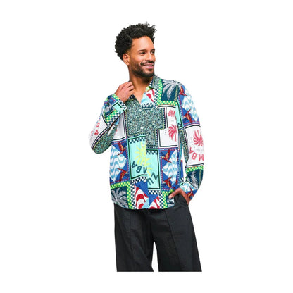 Zumba Latin Movement Long Sleeve Button