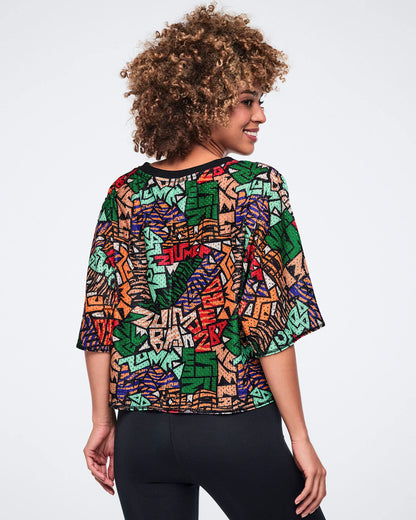 Wildbeat Boxy Dolman Crop Top