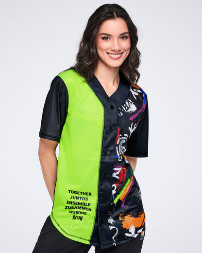 Pride Baseball Buttom Up