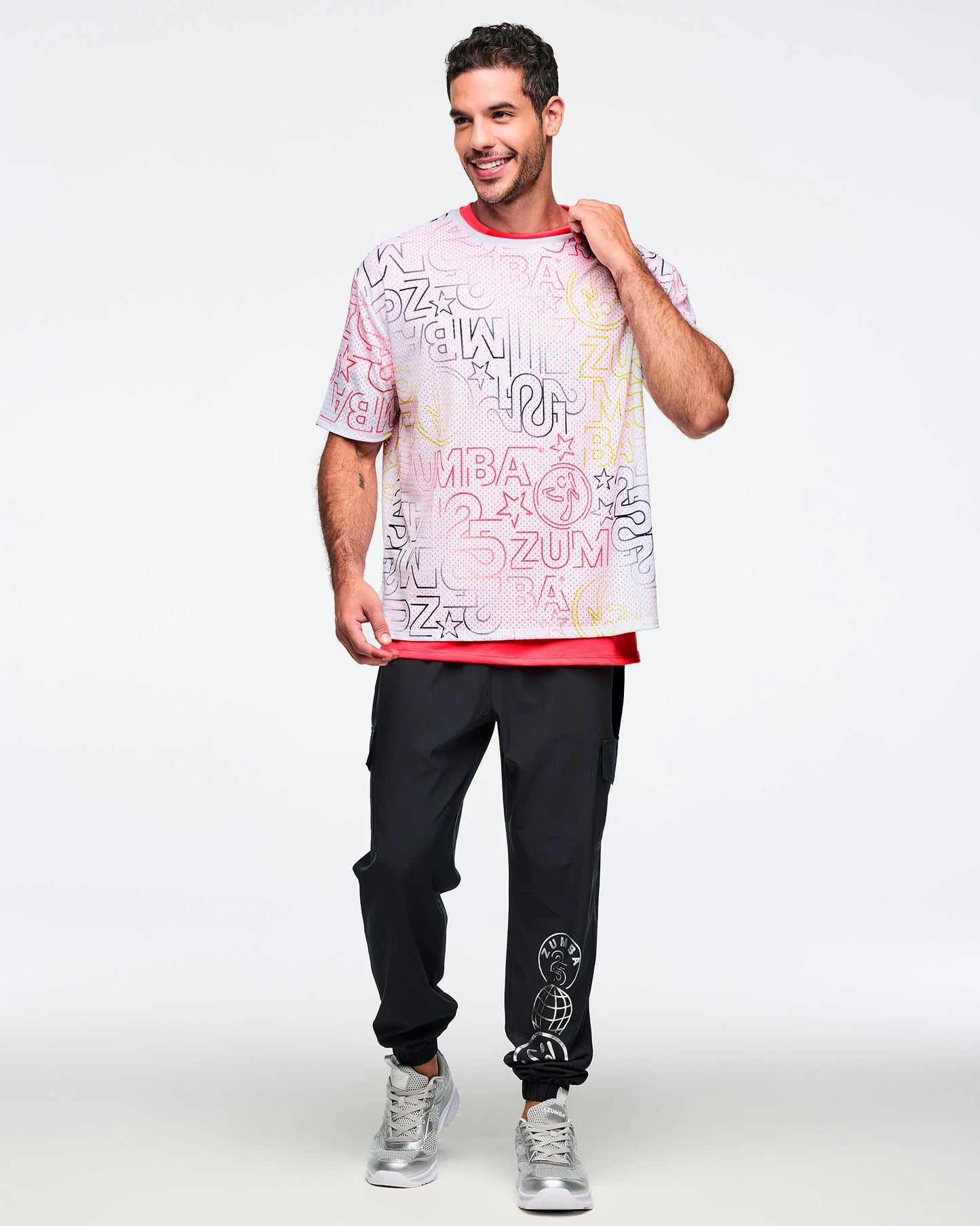 Zumba 25 Boxy Mesh Top