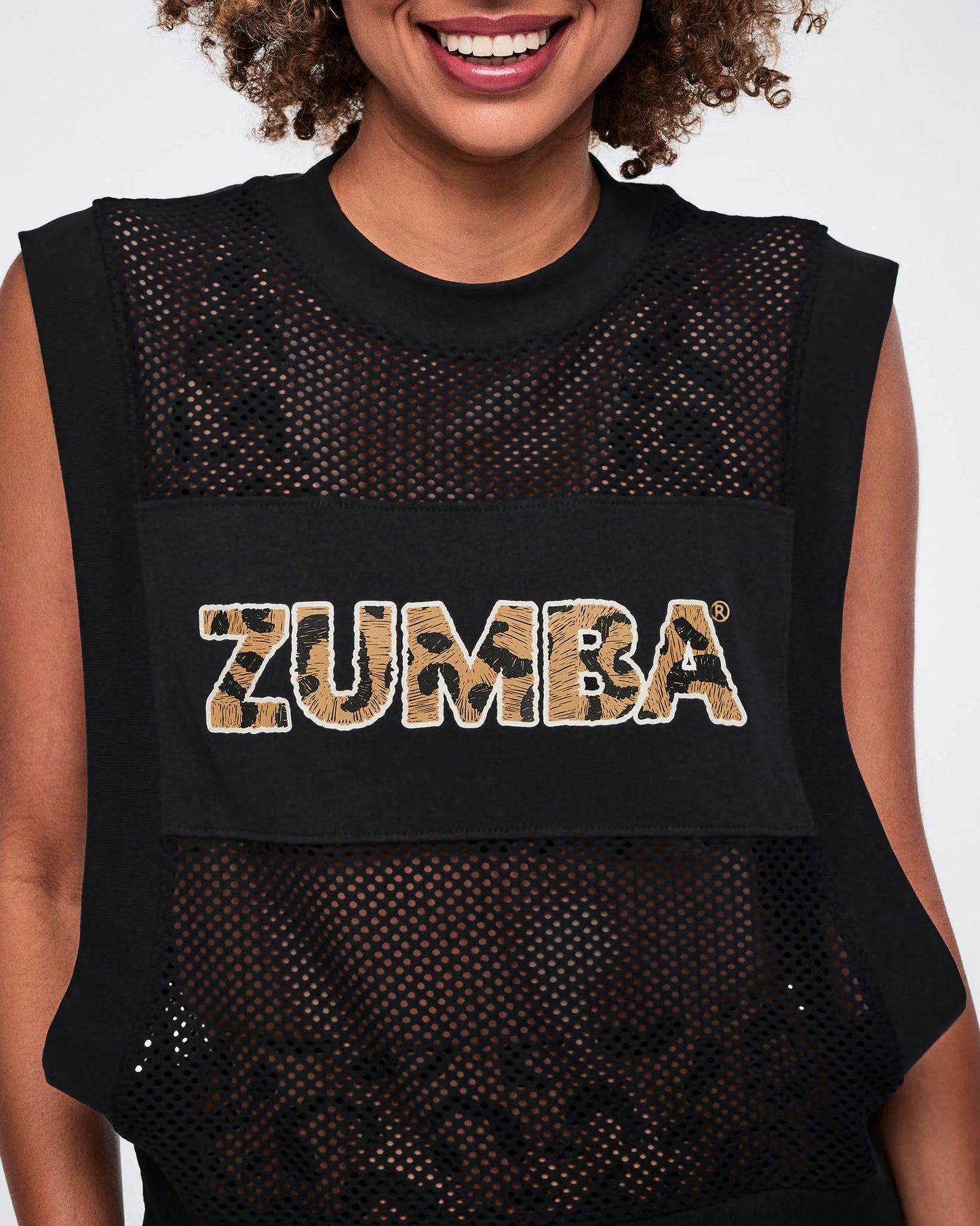 Wildbeat Mesh Tank - Bold Black