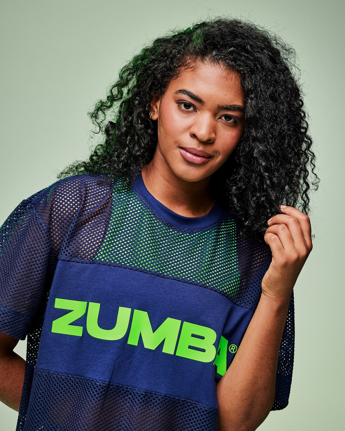 Jean Jamz Boxy Mesh Top