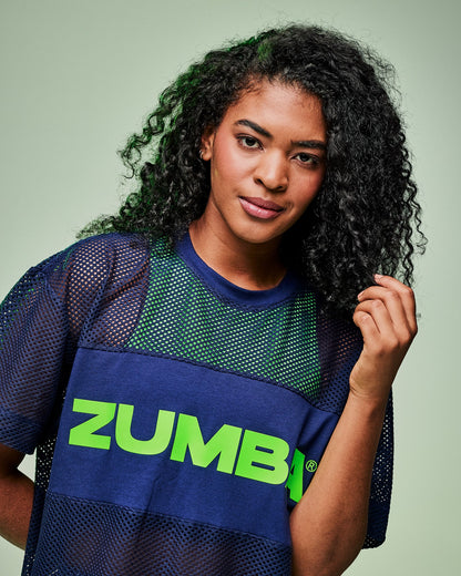 Jean Jamz Boxy Mesh Top