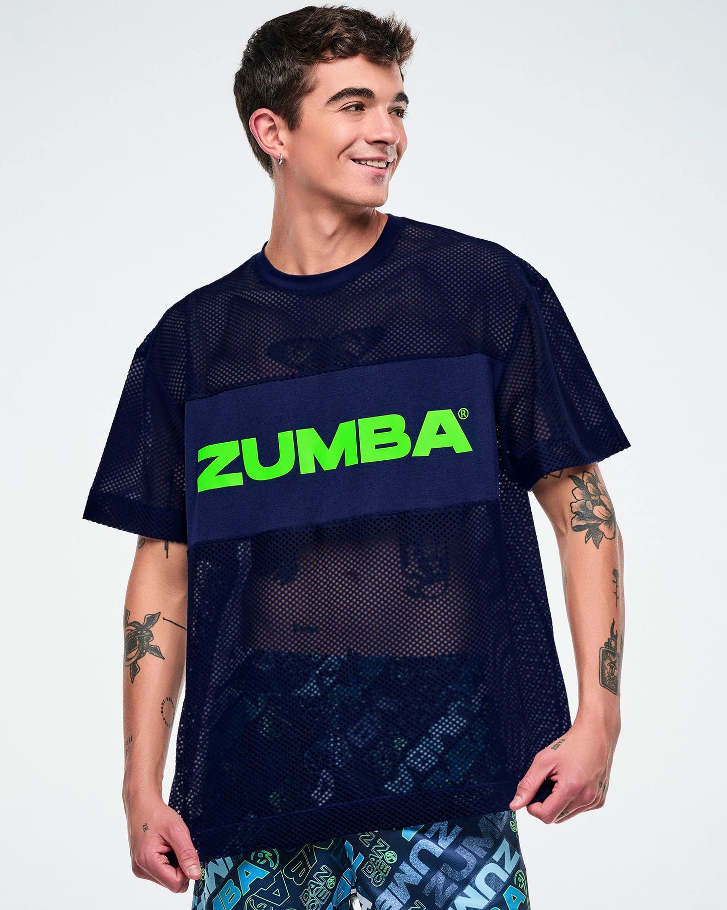 Jean Jamz Boxy Mesh Top
