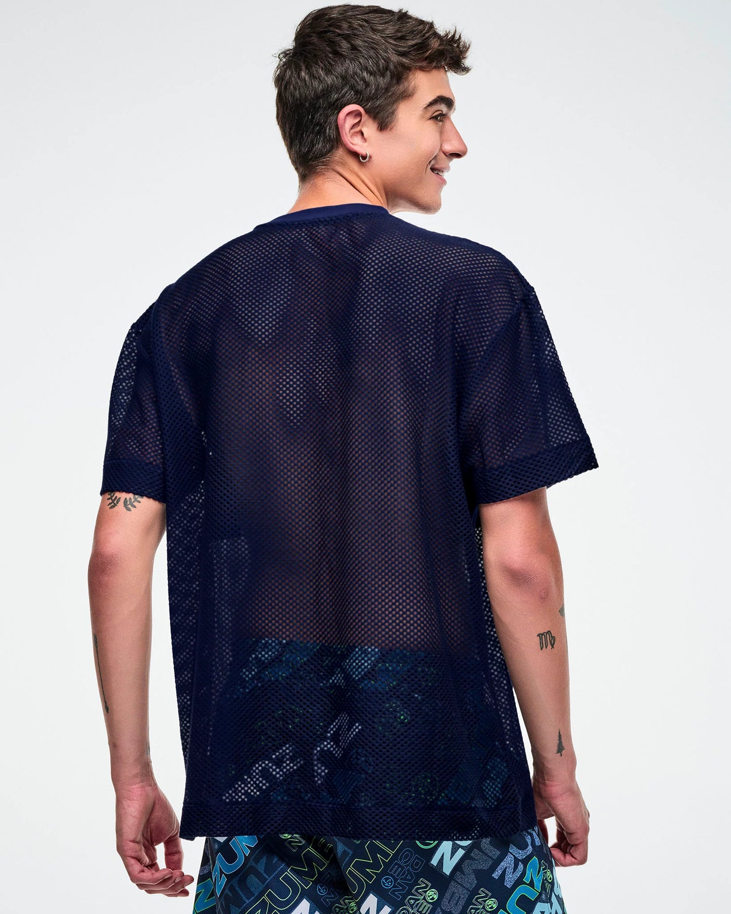 Jean Jamz Boxy Mesh Top