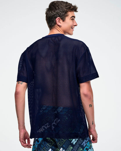 Jean Jamz Boxy Mesh Top