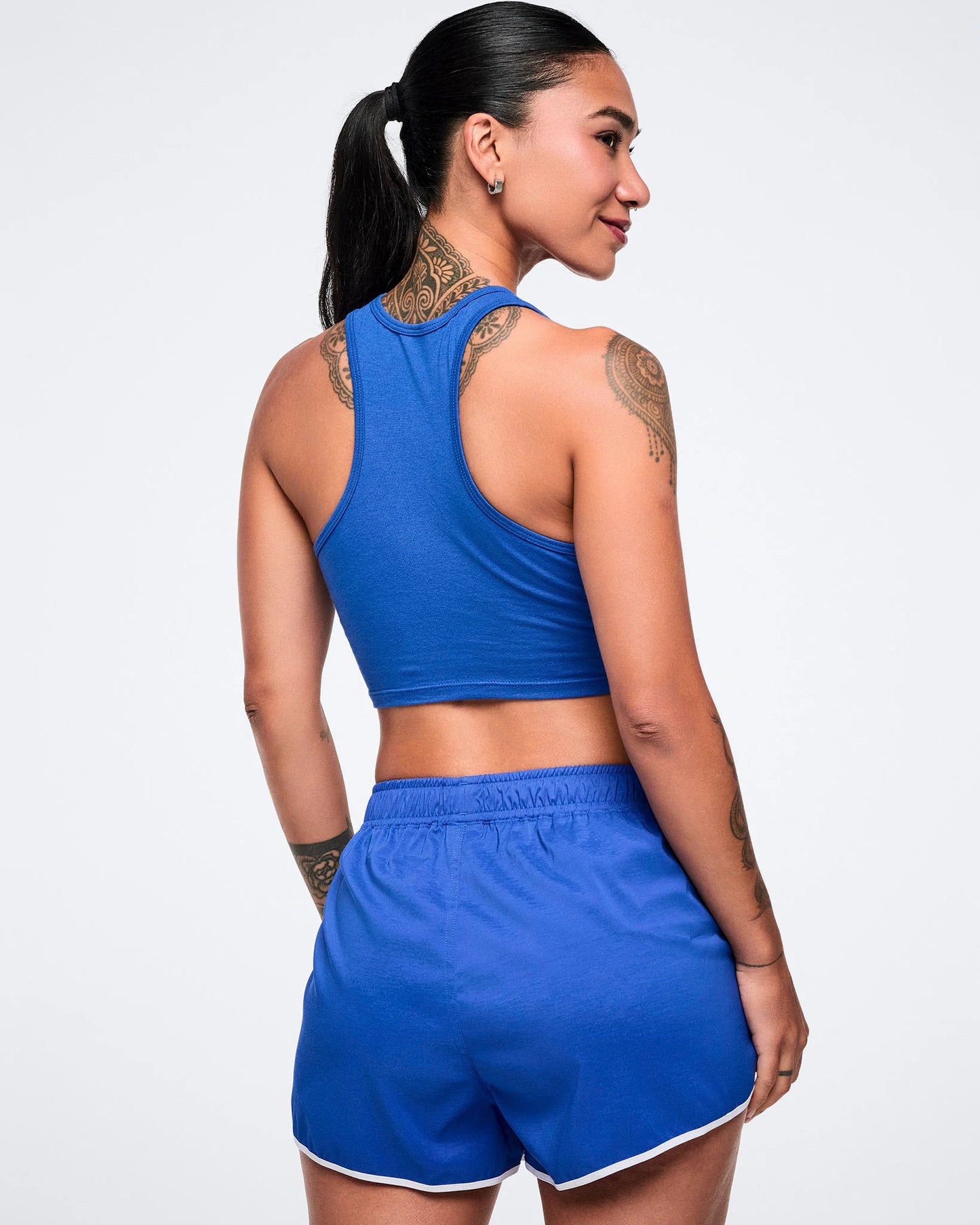 Color Spree Crop Racerback
