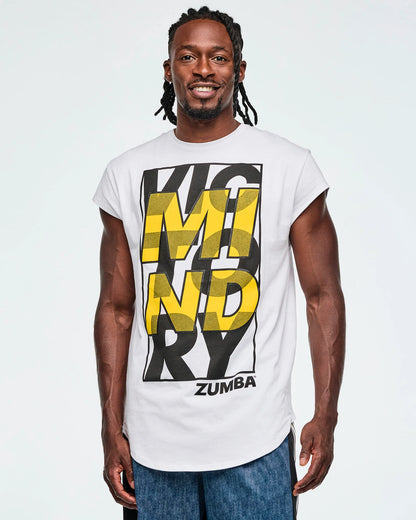 ZW Men Crew Neck Round Hem Tee