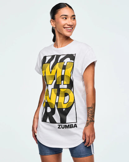 ZW Men Crew Neck Round Hem Tee