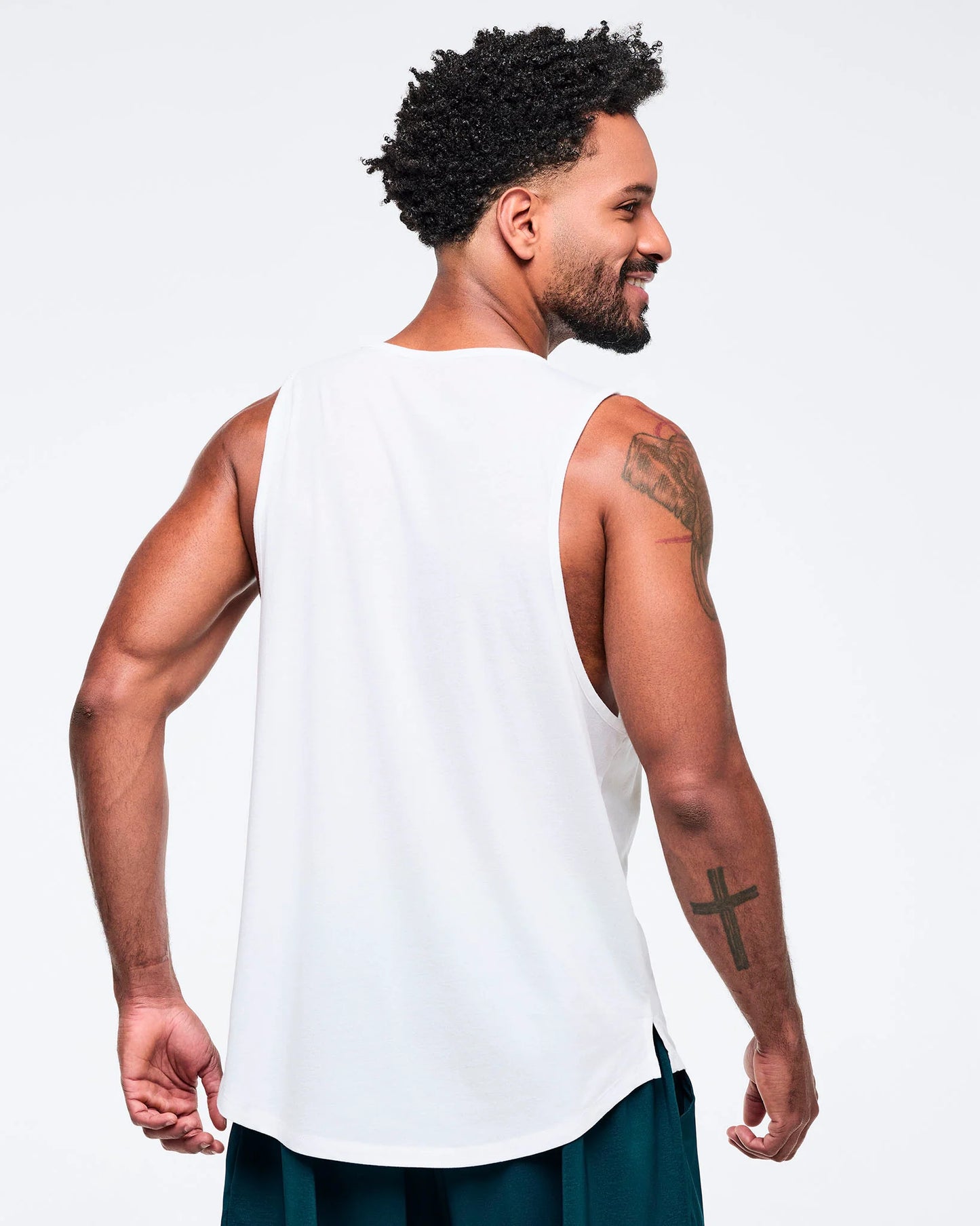 Latin Movement Men's Open Neck Tank