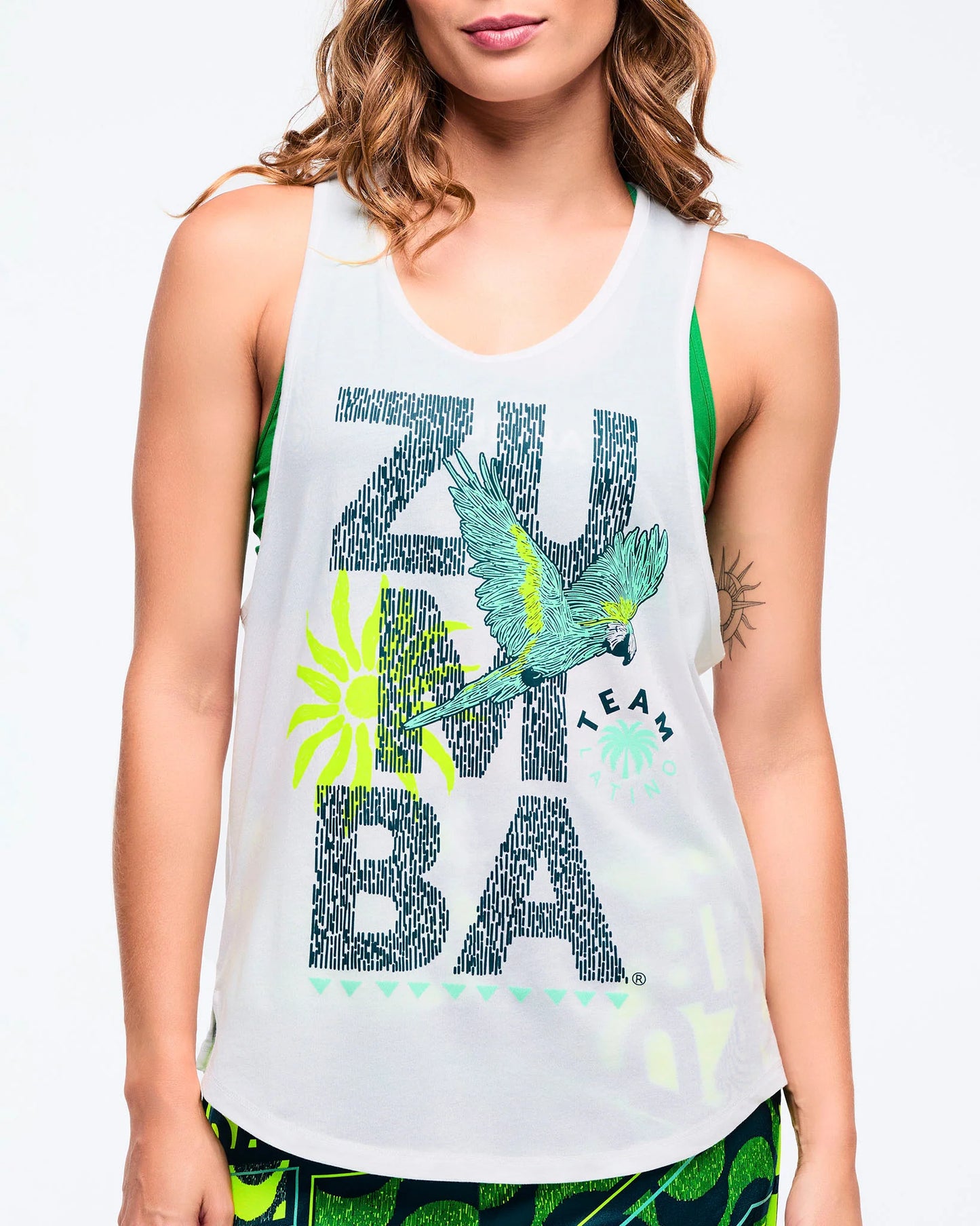 Latin Movement Men's Open Neck Tank