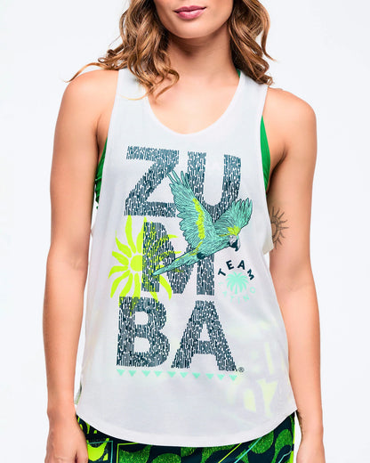 Latin Movement Men's Open Neck Tank