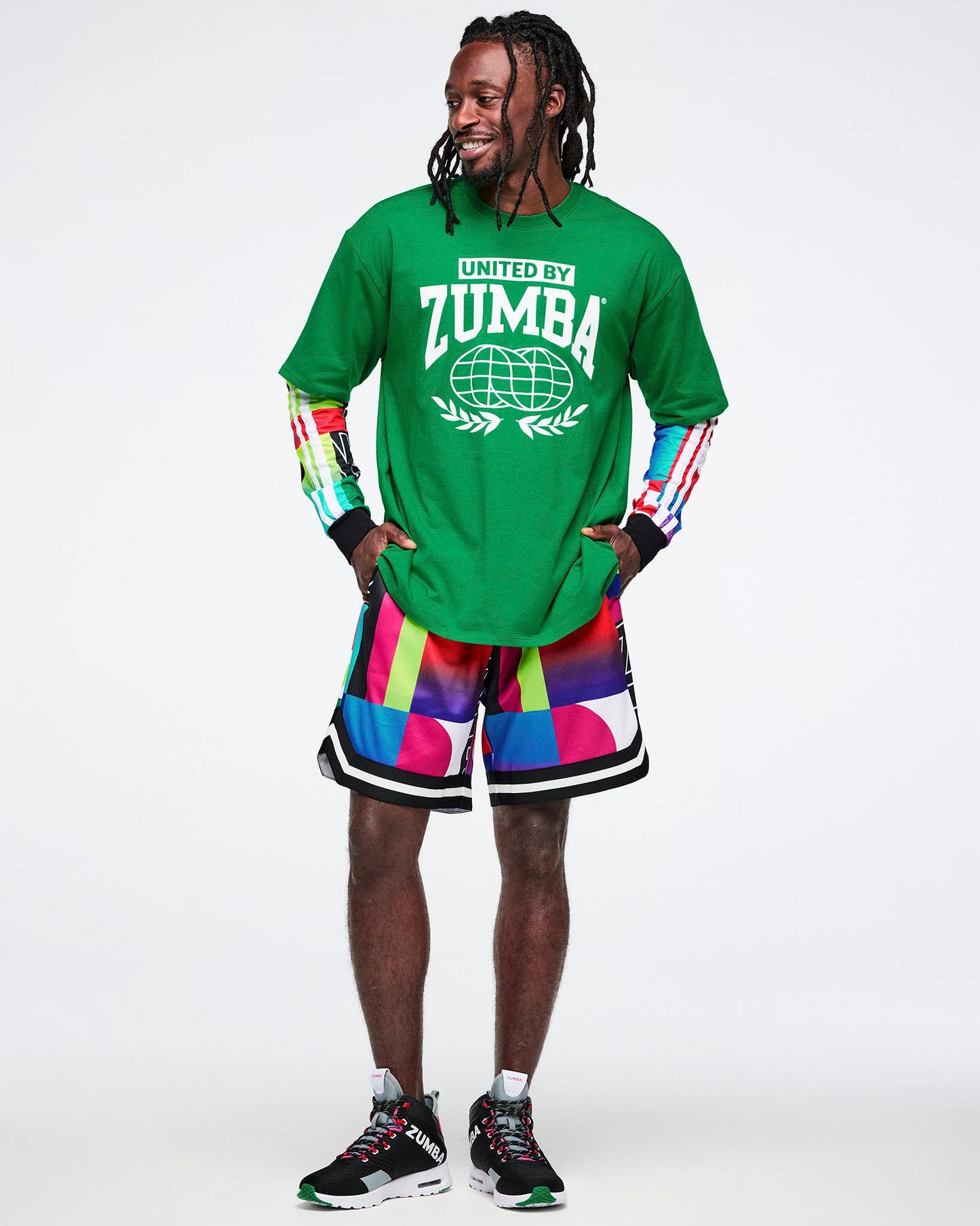 Worldwide Men's Oversized Crew Neck Tee