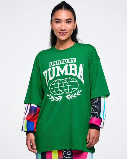 Worldwide Men's Oversized Crew Neck Tee