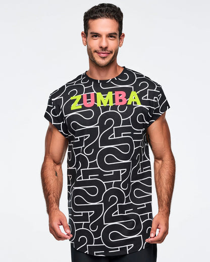 Zumba 25 Men´s Round Hem Tee