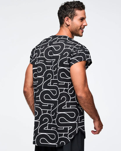 Zumba 25 Men´s Round Hem Tee