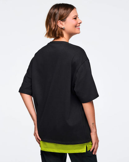 Zumba 25 Men's Tee With Double Layered Hem