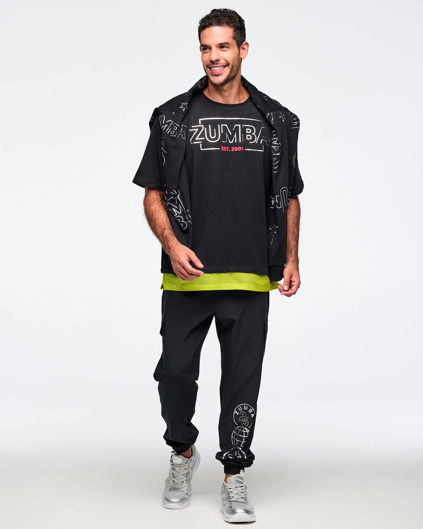 Zumba 25 Men's Tee With Double Layered Hem