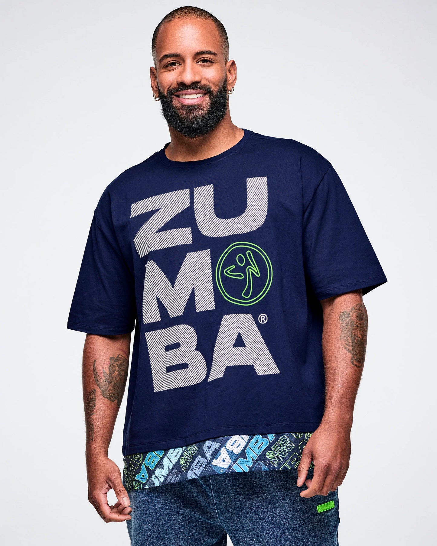 Jean Jamz Men´s Double Layer Hem Tee