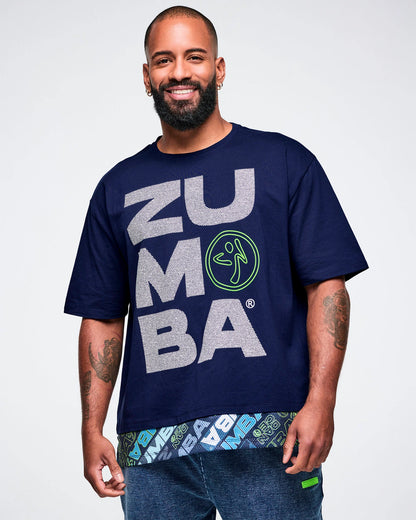 Jean Jamz Men´s Double Layer Hem Tee