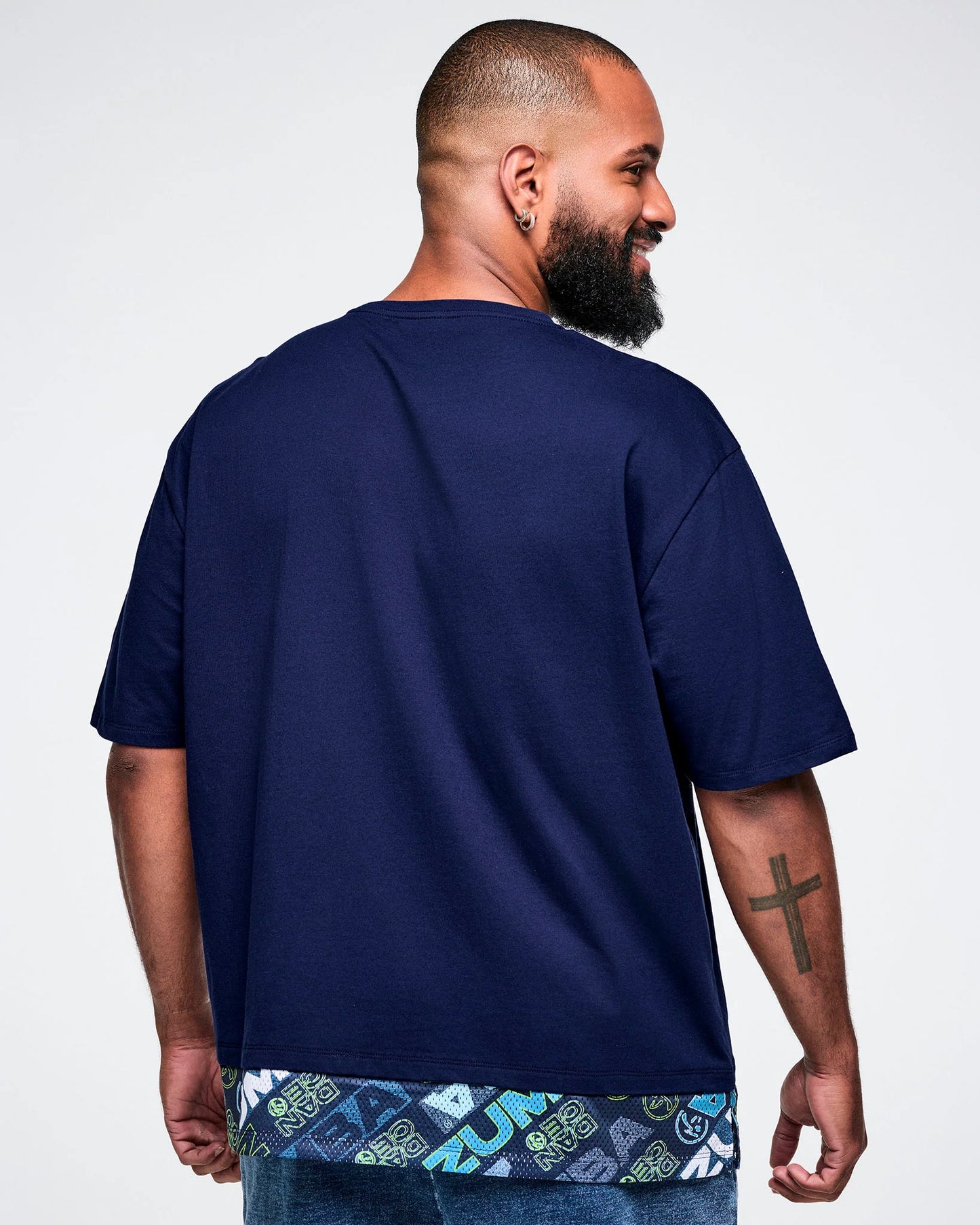 Jean Jamz Men´s Double Layer Hem Tee